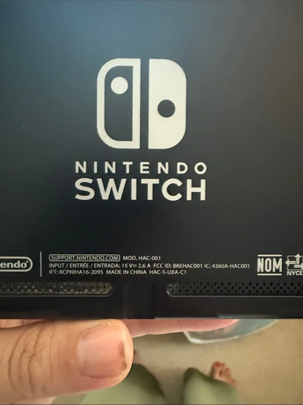 Original Nintendo Switch - Please read notes!